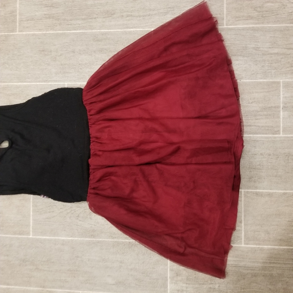 Knit Works Holdiay Red And Black Sequin dress - Picture 7 of 11